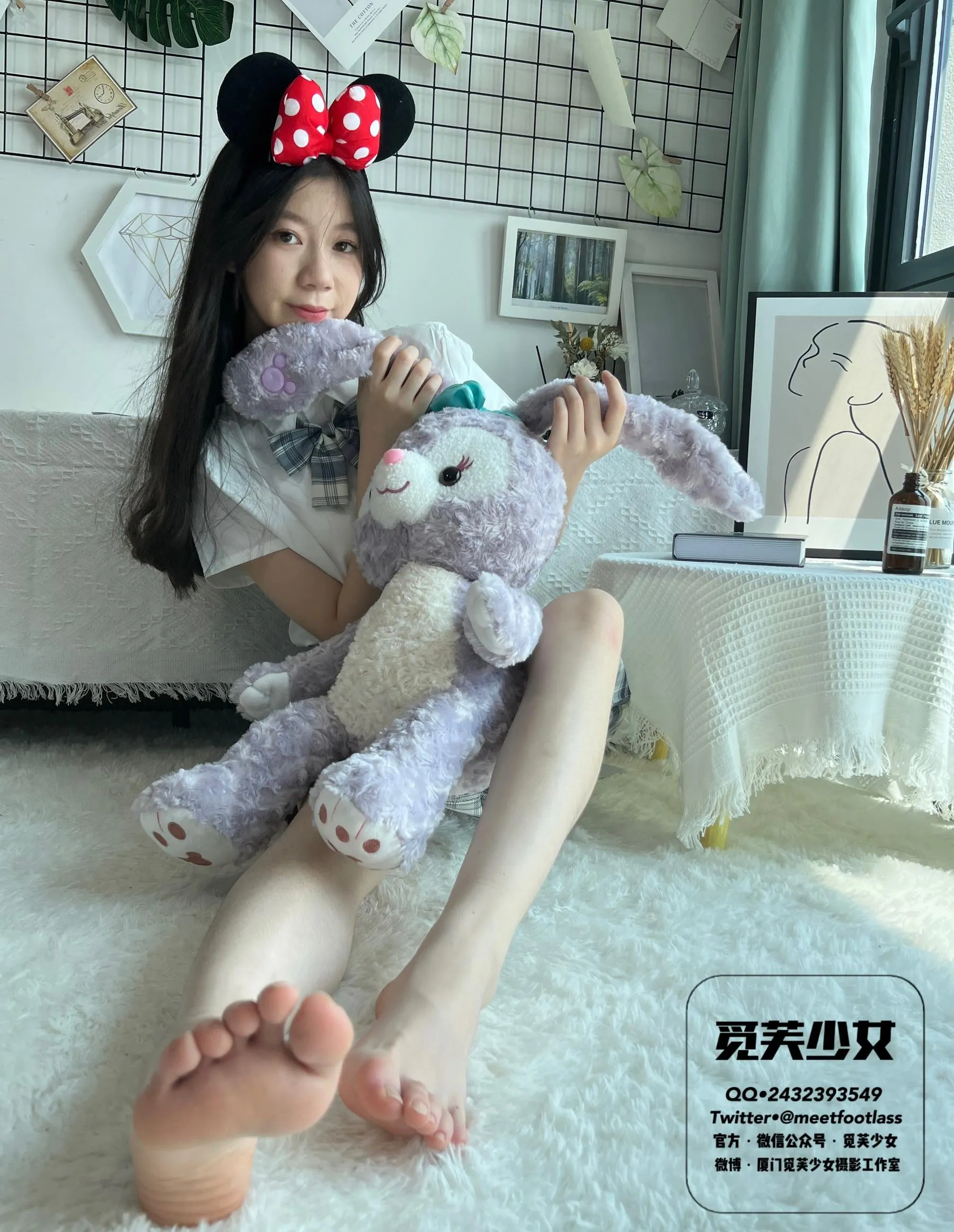 [觅芙少女]NO.003 风中摇曳的JK制服与18岁的青春一起绽放 [151P]插图5